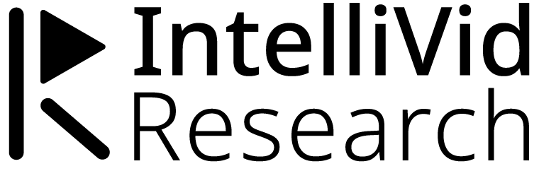 IntelliVid Research logo in solid black